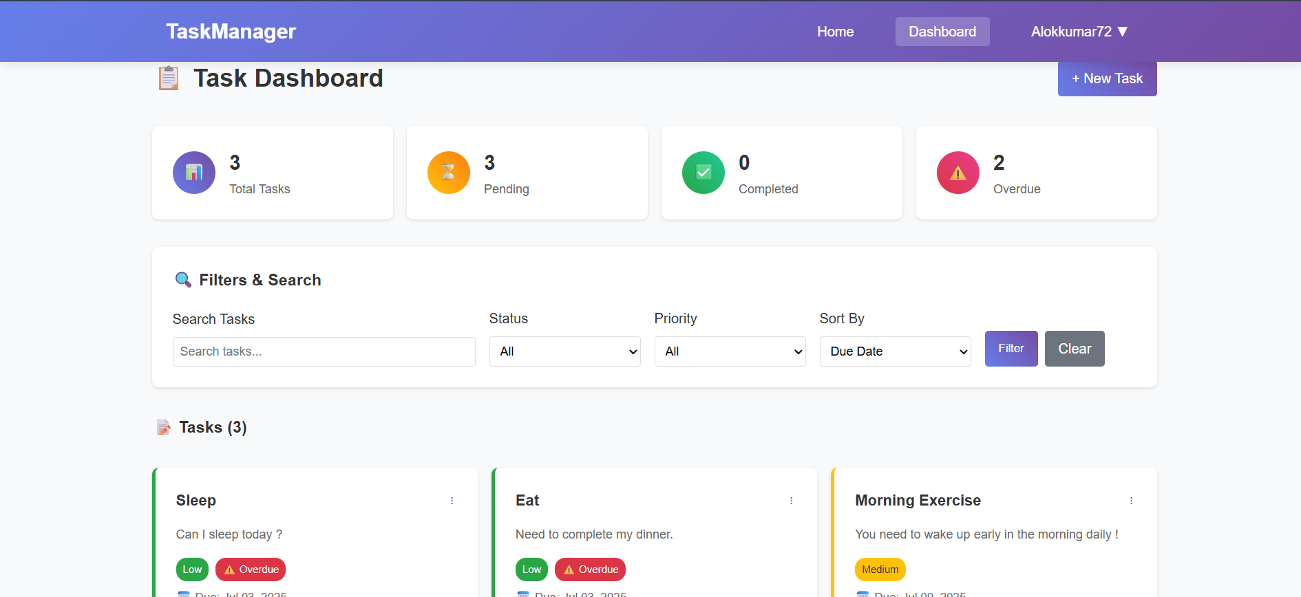 Personal Task Manager